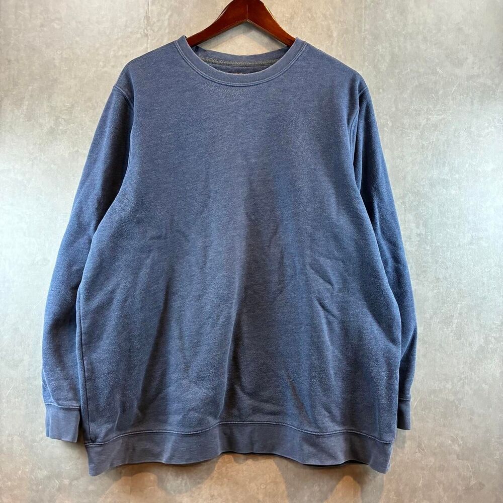 Croft-barrow Men's Grey and Blue Sweatshirt